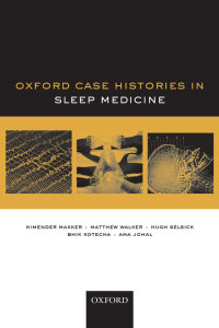 Imagen de portada: Oxford Case Histories in Sleep Medicine 9780199683956