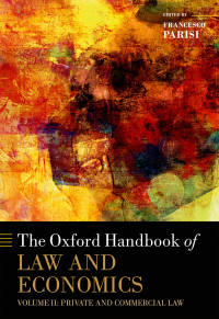 Cover image: The Oxford Handbook of Law and Economics 1st edition 9780198845164