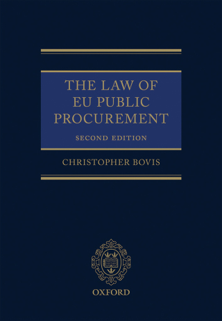 Cover image: The Law of EU Public Procurement 2nd edition 9780191507564