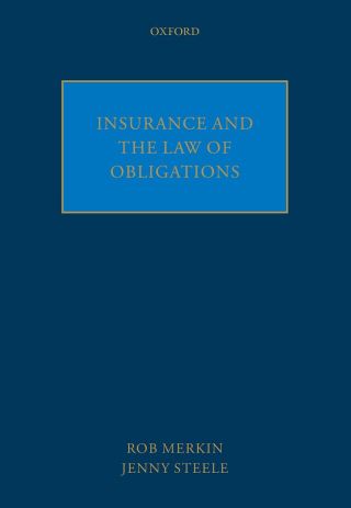 Imagen de portada: Insurance and the Law of Obligations 9780191507915