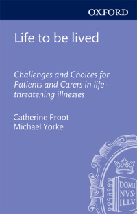 Cover image: Life to be lived 9780191508035