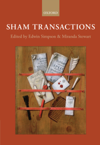Cover image: Sham Transactions 1st edition 9780199685349