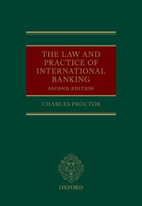 Cover image: The Law and Practice of International Banking 2nd edition 9780191508783