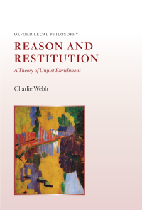 Immagine di copertina: Reason and Restitution 9780199653201