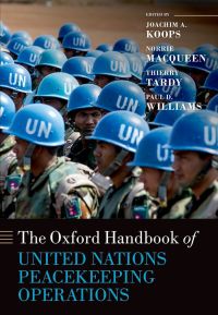 Omslagafbeelding: The Oxford Handbook of United Nations Peacekeeping Operations 1st edition 9780199686049