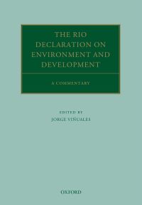 Cover image: The Rio Declaration on Environment and Development 1st edition 9780199686773