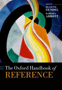 صورة الغلاف: The Oxford Handbook of Reference 1st edition 9780199687305