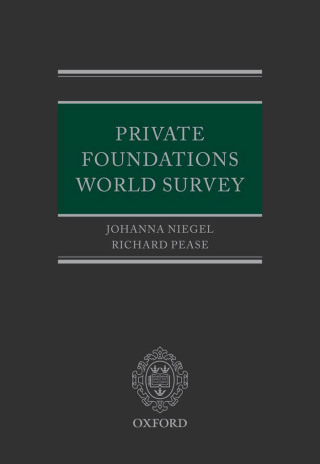 Cover image: Private Foundations World Survey 1st edition 9780199651948