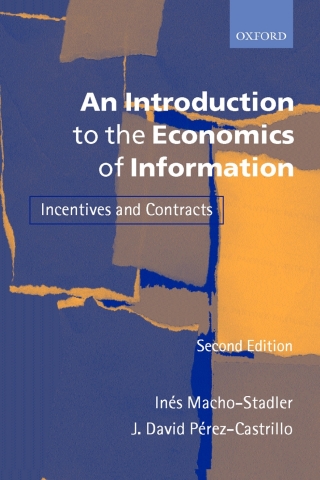 Cover image: An Introduction to the Economics of Information 2nd edition 9780199243259