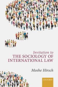 Titelbild: Invitation to the Sociology of International Law 9780199688111