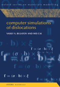 Omslagafbeelding: Computer Simulations of Dislocations 9780198526148