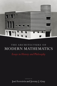 Omslagafbeelding: The Architecture of Modern Mathematics 1st edition 9780198567936