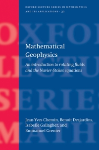Cover image: Mathematical Geophysics 9780198571339
