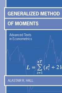 Cover image: Generalized Method of Moments 9780198775218