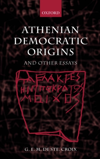 Omslagafbeelding: Athenian Democratic Origins 9780199285167