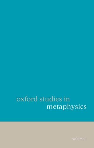 表紙画像: Oxford Studies in Metaphysics Volume 1 1st edition 9780199267729