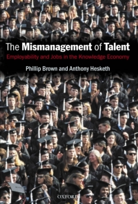 Omslagafbeelding: The Mismanagement of Talent 9780199269549