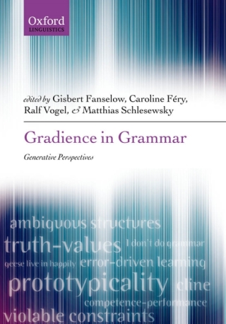 Cover image: Gradience in Grammar 1st edition 9780199274796