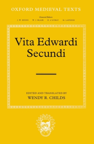 صورة الغلاف: Vita Edwardi Secundi 1st edition 9780199275946