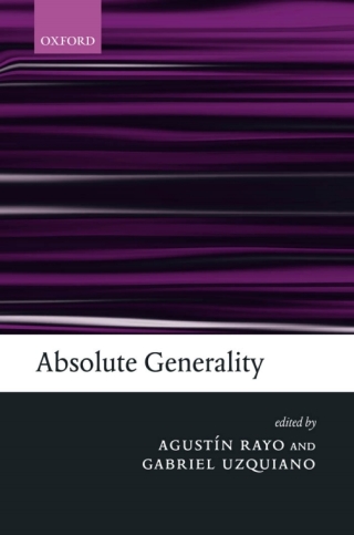 Imagen de portada: Absolute Generality 1st edition 9780199276431