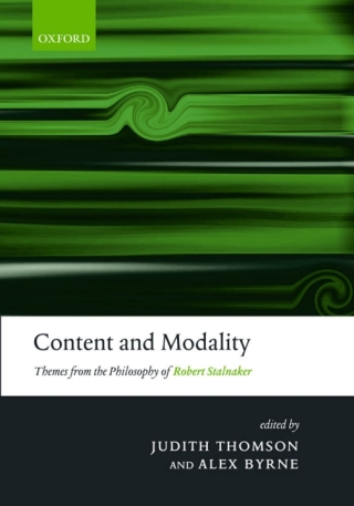 Omslagafbeelding: Content and Modality 1st edition 9780199282807