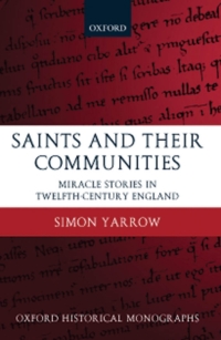 Cover image: Saints and their Communities 9780199283637