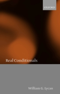 Cover image: Real Conditionals 9780199242078