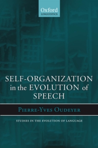 表紙画像: Self-Organization in the Evolution of Speech 1st edition 9780199289141