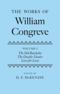Cover image: The Works of William Congreve 1st edition 9780199297474