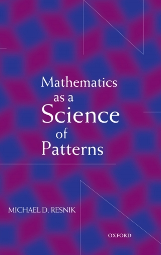 Cover image: Mathematics as a Science of Patterns 9780198250142