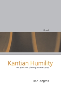 Cover image: Kantian Humility 1st edition 9780198236535