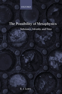 Cover image: The Possibility of Metaphysics 9780199244997