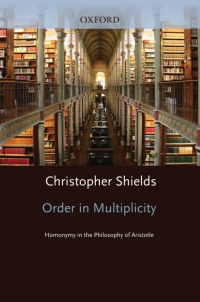 Cover image: Order in Multiplicity 9780198237150