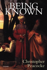 Cover image: Being Known 9780198238607