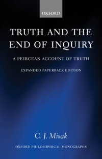 Imagen de portada: Truth and the End of Inquiry 9780199270590