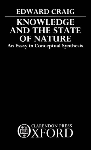 Cover image: Knowledge and the State of Nature 9780198242437