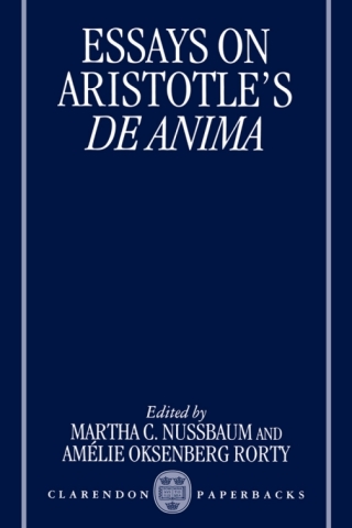 Cover image: Essays on Aristotle's De Anima 1st edition 9780198236009