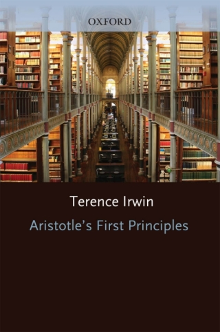Immagine di copertina: Aristotle's First Principles 9780198242901