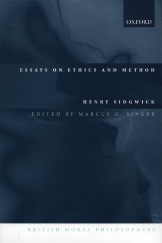 Cover image: Essays on Ethics and Method 9780198250227