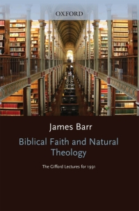 Cover image: Biblical Faith and Natural Theology 9780198263760