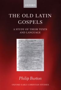 Cover image: The Old Latin Gospels 9780198269885