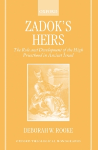 Imagen de portada: Zadok's Heirs 9780198269984