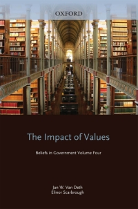 صورة الغلاف: The Impact of Values 1st edition 9780198294757