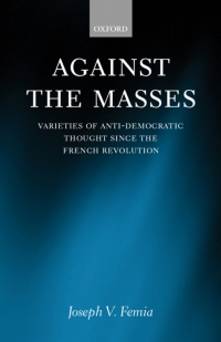 Cover image: Against the Masses 9780198280637