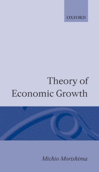 表紙画像: Theory of Economic Growth 9780198281641