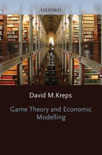 Cover image: Game Theory and Economic Modelling 9780198283812