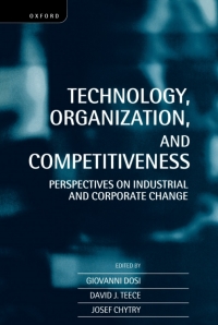 Imagen de portada: Technology, Organization, and Competitiveness 1st edition 9780198290988