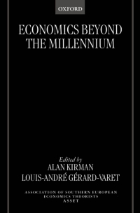 Cover image: Economics Beyond the Millennium 1st edition 9780198292111