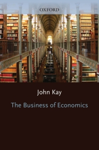 Cover image: The Business of Economics 9780198292227