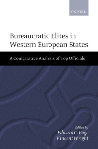 Cover image: Bureaucratic Elites in Western European States 1st edition 9780198294474